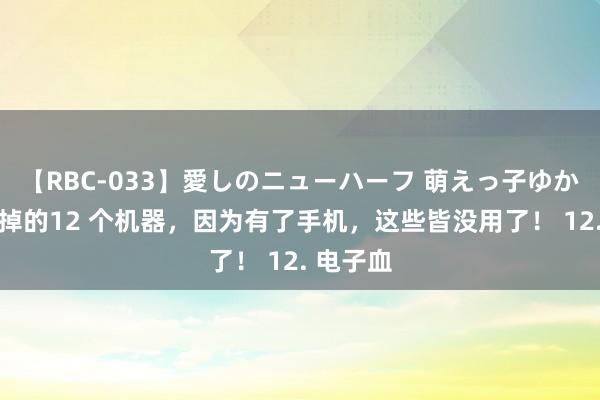 【RBC-033】愛しのニューハーフ 萌えっ子ゆか 手机干掉的12 个机器，因为有了手机，这些皆没用了！ 12. 电子血