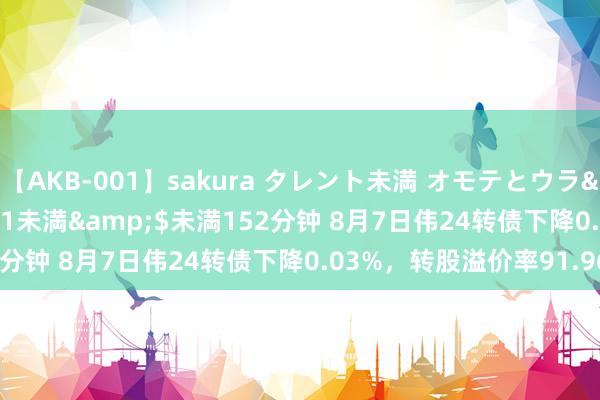 【AKB-001】sakura タレント未満 オモテとウラ</a>2009-03-01未満&$未満152分钟 8月7日伟24转债下降0.03%，转股溢价率91.96%