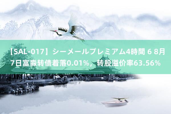 【SAL-017】シーメールプレミアム4時間 6 8月7日富淼转债着落0.01%，转股溢价率63.56%