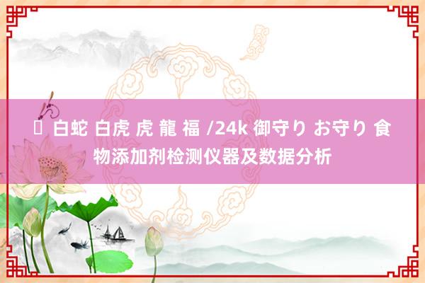 ✨白蛇 白虎 虎 龍 福 /24k 御守り お守り 食物添加剂检测仪器及数据分析